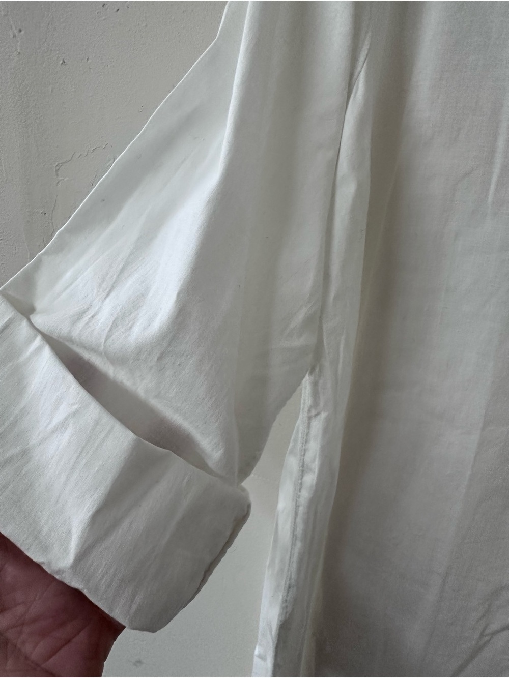 White Cotton Tunic dress - Picture 3 of 8